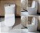 Kit 6x Unidades de Vaso Sanitário Acoplado Monobloco Smart 225 - Imagem 4