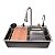 Cuba Inox Cromada Pia Cozinha Gourmet Luxo 75x46cm - Imagem 3