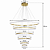 Lustre pendente Led Luxo 6 anéis 120 Cm - Imagem 7