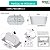 Kit Banheira Freestanding Venezza 1.50m c/Misturador Cromado - Imagem 10