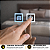 Espelho LED Orgânico Touch 3 Cores de Luz Com Desembaçador e Display Digital 80X60 cm Bivolt: 110V/220V - Imagem 3
