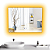 Espelho LED Banheiro Dual Touch c/ Desembaçador 80x60 cm - Imagem 1