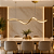 LUSTRE PENDENTE INFINITY SLIM 140CM LED - Imagem 6
