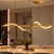 LUSTRE PENDENTE INFINITY SLIM 140CM LED - Imagem 1