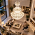 Lustre Pendente Cristal Imperial Cromado D80xH120CM - Imagem 5