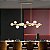 Lustre Esfera Barra Dourada 113CM - Smart Norte - Imagem 4
