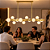 Lustre Pendente Esfera Barra Dourada 113cm - Smart Norte - Imagem 6
