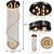 Lustre Pendente Cristal Esferas Luxo - Imagem 7