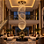 Lustre Pendente Cristal Esferas Luxo - Imagem 2