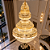 Lustre Cristal Imperial Gold 120CM - Smart Norte - Imagem 4
