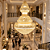 Lustre Cristal Imperial Gold 120CM - Smart Norte - Imagem 5