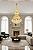 Lustre Cristal Imperial Gold 120CM - Smart Norte - Imagem 2