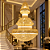 Lustre Cristal Imperial Gold 120CM - Smart Norte - Imagem 1