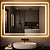Espelho LED Banheiro de Parede Touch 3 Cores de Luz Com Desembaçador e Display Digital 80x60 cm Bivolt - Imagem 9