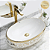 Cuba cerâmica de sobrepor banheiro/lavabo 62x42 cm - Imagem 1