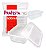 BAND RETANGULAR 750ML C/TAMPA 24UN - LIVRE DE BPA - PRAFESTA - Imagem 1