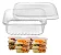 POTE RETANGULAR 250ML C/TAMPA 24UN  - LIVRE DE BPA -  PRAFESTA - Imagem 2