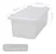 CAIXA S-350 ORG 4,5L BRANCO C/ TAMPA DEKACRON - Imagem 1