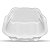 BANDEJA HAMBURGUEIRA ISOPOR TH02 C/ 100UN - TOTALPLAST - Imagem 1