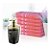 Porta Sabonete Líquido Premium Rosa Translúcido UZ - Imagem 2