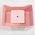 Porta Detergente Premium Rosa Solido de Plastico UZ - Imagem 5
