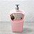 Porta Detergente Rosa Sólido com Válvula Metalizado de Plástico UZ - Imagem 4
