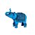 Elefante M Azul | 22 larg x 18 alt x 10 prof - Imagem 1