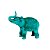 Elefante M Verde | 22 larg x 18 alt x 10 prof - Imagem 1