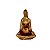 Estatua Ioga Dourada| 13 larg x 19 alt x 10 prof - Imagem 1