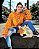 Roupa de Frio Humano e Pet - SNOOPY LARANJA - Imagem 2