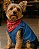 AZUL JEANS C/ BANDANA - Camisa de Cachorro Regata - Imagem 1