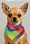 Bandana Pet - XADREZ COLORS - Imagem 1