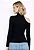 Blusa Maria Paes Manga Longa e Ombro Aberto Preto - Imagem 3