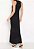 Vestido Maria Paes Longo Preto e Mescla - Imagem 2