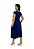 Vestido Maria Paes Azul Midi - Imagem 2