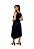 Vestido Maria Paes Midi Preto - Imagem 2
