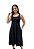 Vestido Maria Paes Midi Preto - Imagem 5