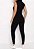Conjunto Viscolycra Maria Paes Calça e Blusa  Preto - Imagem 3