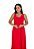 Vestido Maria Paes Longo Vermelho - Imagem 3