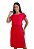 Vestido Maria Paes Midi Vermelho - Imagem 3