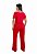 Conjunto  Maria Paes Calça e Blusa  Vermelho - Imagem 2