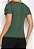 Blusa Maria Paes Dois Babados Verde Militar - Imagem 2