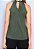 Blusa Maria Paes Gola Alta Verde - Imagem 2