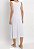 Vestido Maria Paes Regata Branco Midi - Imagem 2