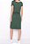 Vestido Maria Paes Midi Verde Militar - Imagem 2