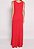 Vestido Maria Paes Longo de Bolso Vermelho - Imagem 2