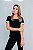 Conjunto Calça e Blusa Maria Paes Preto e Rosa - Imagem 3