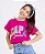 T-SHIRT MENINA PINK CAPA COLORIDO - Imagem 2