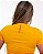 Camiseta baby look feminina amarela capa original brand - Imagem 2