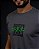 Camiseta grafite authentic verde neon verniz - Imagem 2